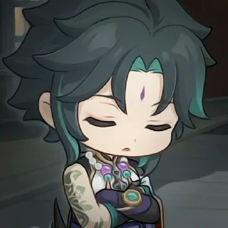😴 emoji Xiao Telegram sticker 14 of 92