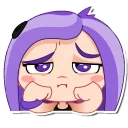 😞 emoji My girls Telegram sticker 18 of 118