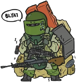 Sticker from Rainbow six