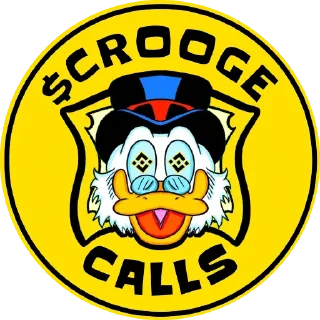 Sticker from SCROOGE CALLS