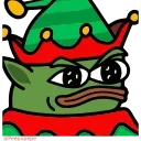 Sticker from @peepopepe Xmas