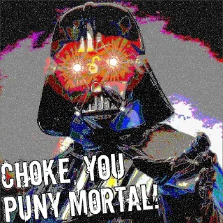 🤢 emoji Moody Vader Telegram sticker 13 of 37