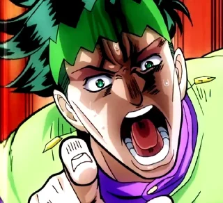 🖋 emoji Rohan Kishibe for Grayillusion Telegram sticker 18 of 54