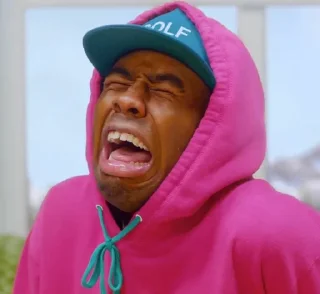 😭 emoji Tyler, The Creator Telegram sticker 9 of 32