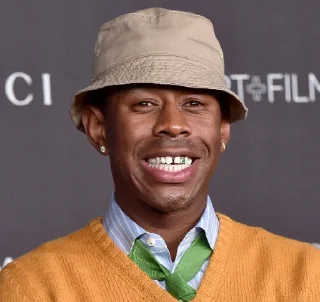 😁 emoji Tyler, The Creator Telegram sticker 10 of 32