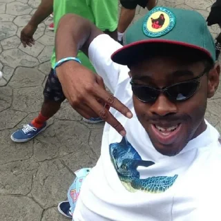 😎 emoji Tyler, The Creator Telegram sticker 14 of 32