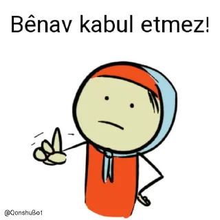 Sticker from Bênav @Qonshubot