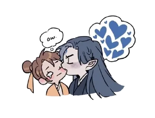 💞 emoji Чиби система Telegram sticker 24 of 68