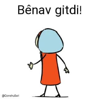 Sticker from Bênav @Qonshubot