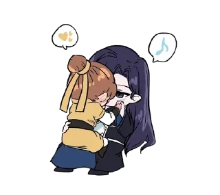 🥰 emoji Чиби система Telegram sticker 16 of 68