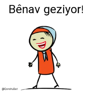 🚶‍♂️ emoji Bênav @Qonshubot Telegram sticker 10 of 31