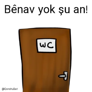 🚽 emoji Bênav @Qonshubot Telegram sticker 22 of 31