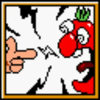😨 emoji Pizza Tower Achievements Telegram sticker 21 of 72