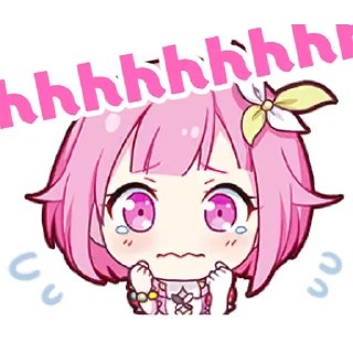 😖 emoji proj sekai but FUCKED UP Telegram sticker 14 of 27