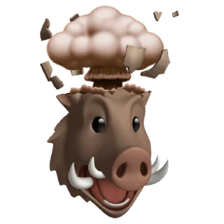 🐗 emoji nezposting Telegram sticker 1 of 120