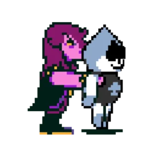 🙏 emoji deltarune ^^ Telegram sticker 14 of 42