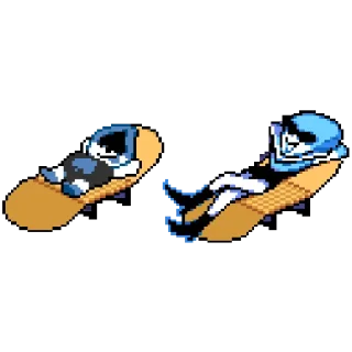 ⛱ emoji deltarune ^^ Telegram sticker 16 of 42