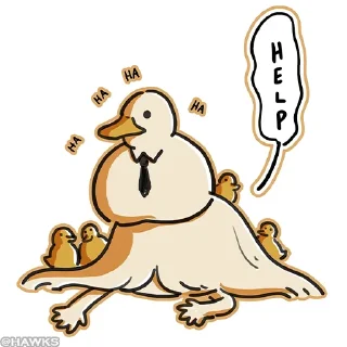 🦆 emoji 🦆 Mafia Duck [@TodorokiShouto] Telegram sticker 15 of 45
