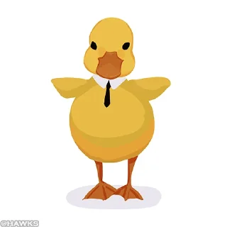 🦆 emoji 🦆 Mafia Duck [@TodorokiShouto] Telegram sticker 24 of 45