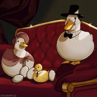 🦆 emoji 🦆 Mafia Duck [@TodorokiShouto] Telegram sticker 21 of 45