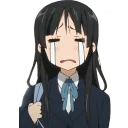 😭 emoji anime Telegram sticker 19 of 32