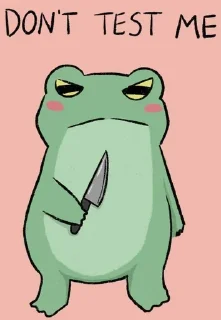 🐸 emoji Frog Telegram sticker 22 of 118