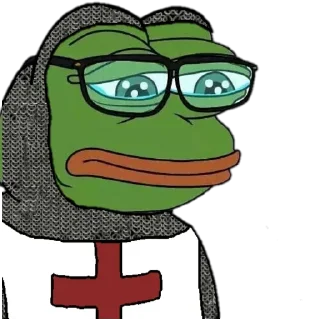 😭 emoji Frog Telegram sticker 19 of 38