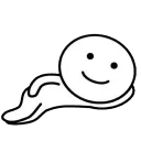 🙂 emoji 🖤🖤🖤 Telegram sticker 18 of 75