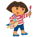 🎨 emoji Dora Telegram sticker 24 of 30