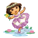 👸 emoji Dora Telegram sticker 21 of 30