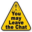 ⚠ emoji Hindi Chat Telegram sticker 4 of 8