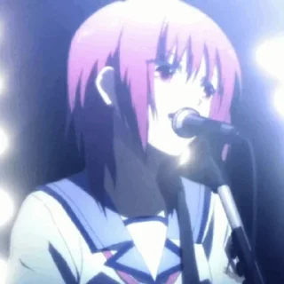 🌌 emoji Angel beats「°🍷💫 @gansonraklin . Telegram sticker 10 of 120