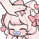 🫂 emoji ˗ˋʚ 𝑔𝑖𝑟𝑙𝑖𝑒 ♡︎ @I1RRN ɞˊ˗ Telegram sticker 6 of 112