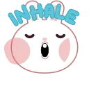 😮‍💨 emoji Spring Self Care | @discord_stickers Telegram sticker 2 of 15