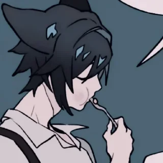 🍶 emoji ‧⁺◟𝐇この𝐁めに𝐃. ֝֝✦ @NYXIII゛ Telegram sticker 17 of 75