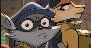 🤓 emoji Sly Cooper Telegram sticker 17 of 120
