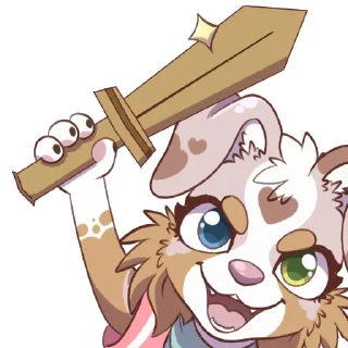 🔪 emoji Cooper the Aussie Telegram sticker 6 of 50