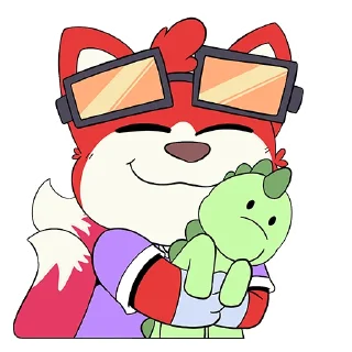 🦖 emoji Little Maks Telegram sticker 6 of 12