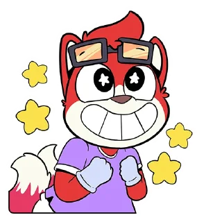 🤩 emoji Little Maks Telegram sticker 7 of 12