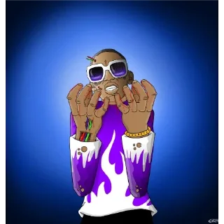 Sticker from Codeine Family💜💀