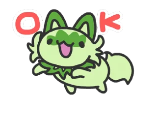 Sticker from 不思議なポケモン Pokémon