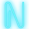 🐚 emoji Neon | TGPremiumFonts Telegram sticker 14 of 144