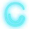 🐚 emoji Neon | TGPremiumFonts Telegram sticker 3 of 144