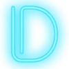 🤣 emoji Neon | TGPremiumFonts Telegram sticker 4 of 144