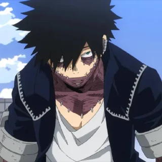 😠 emoji Dabi @StickersofAnime Telegram sticker 16 of 19