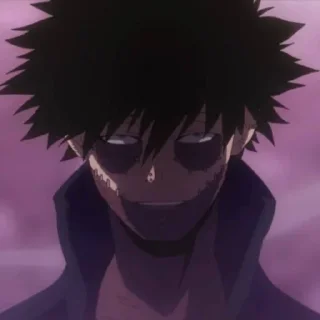 😈 emoji Dabi @StickersofAnime Telegram sticker 2 of 19