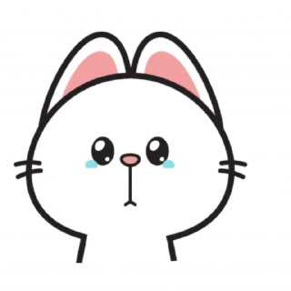 😢 emoji HyperCat : Facial Expression:@spoiledRabbits Telegram sticker 5 of 26