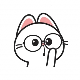 🤓 emoji HyperCat : Facial Expression:@spoiledRabbits Telegram sticker 18 of 26