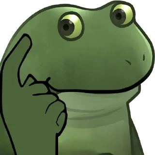 💡 emoji Worry Froge @PeepoHD Telegram sticker 4 of 120