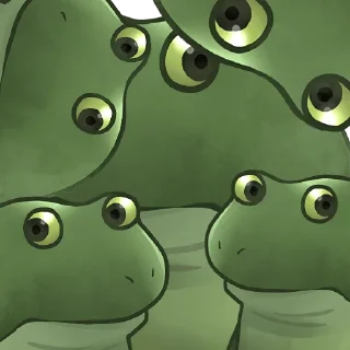 🫂 emoji Worry Froge @PeepoHD Telegram sticker 5 of 120